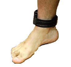 wearable: elektronische Fußfessel